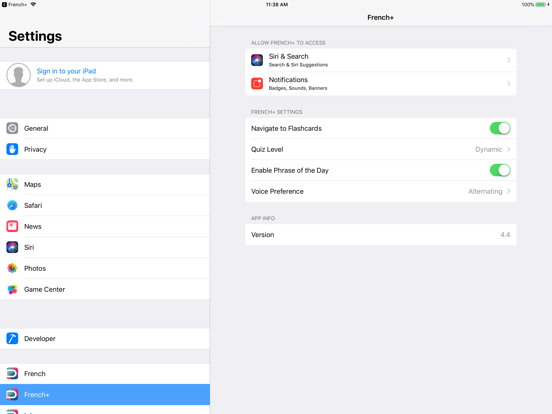 iSabi™ French+ iPad screenshot 9 - Education app