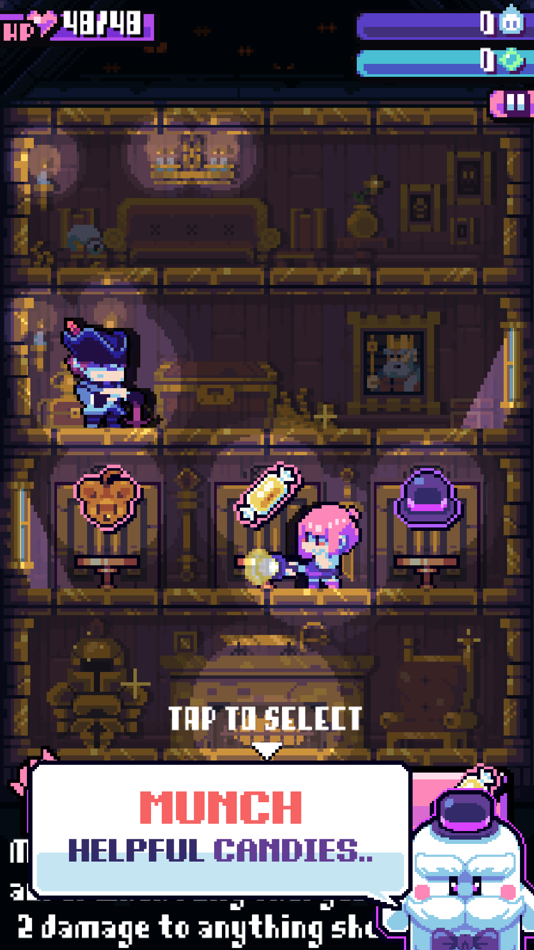 #7. Candies 'n Curses (iOS) di: Tako Boy Studios LLC
