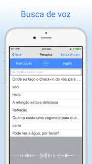 dicionário português inglês iphone screenshot 2