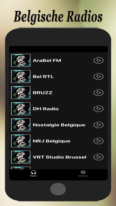 Screenshot #1 pour Radios Belges+