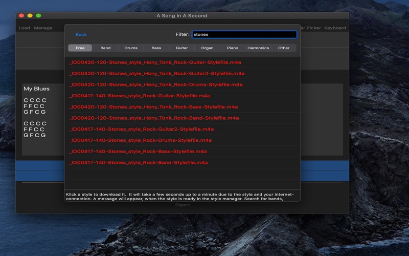 App screenshot
