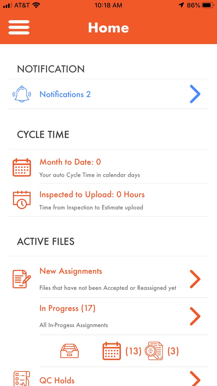 iPhone screenshot