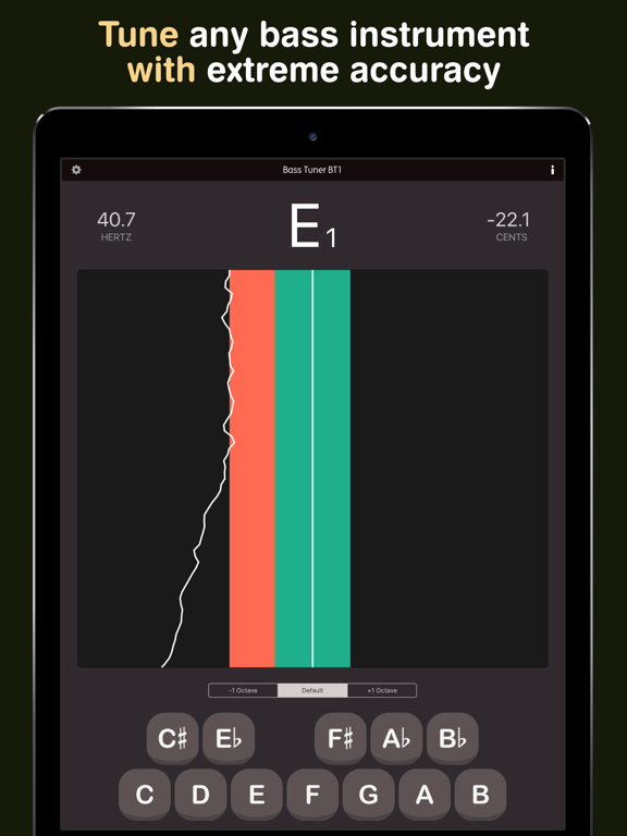 Screenshot #4 pour Accordeur Basse BT1 Pro
