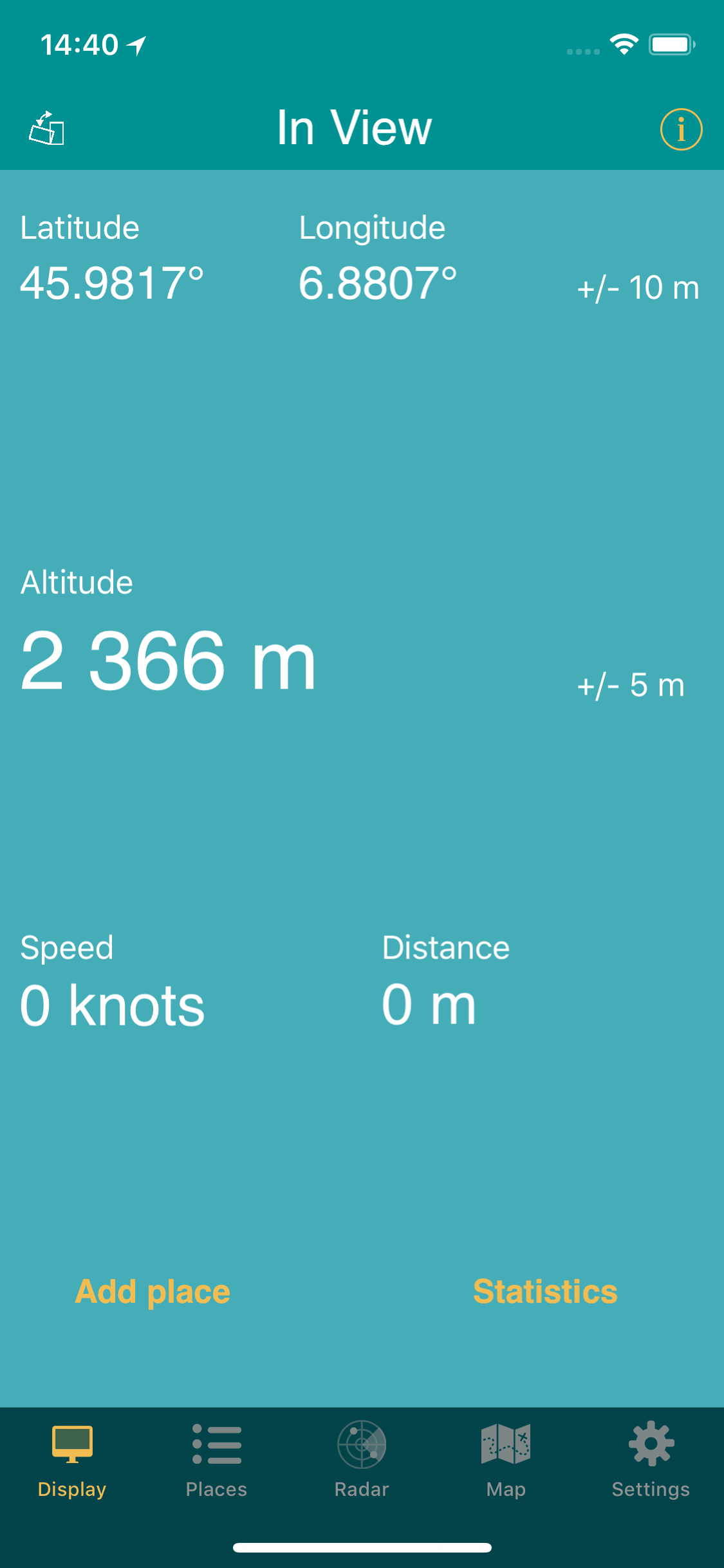 In View