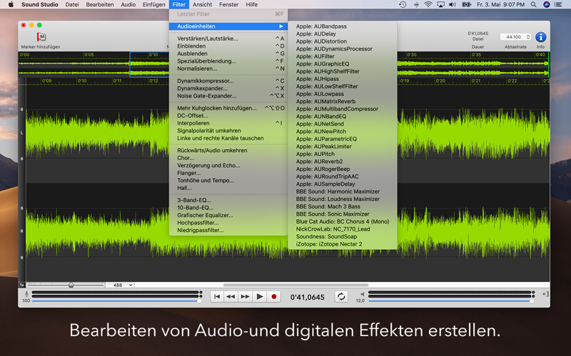 Sound Studio screenshot