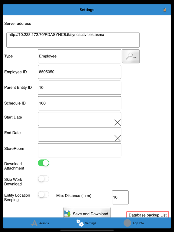 Screenshot #5 pour EAM Mobile Maintenance V8.5