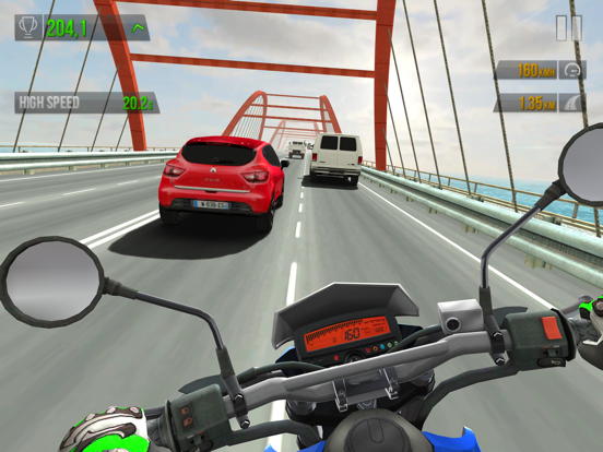 Screenshot #4 pour Turbo Racing 3D: Moto Rally