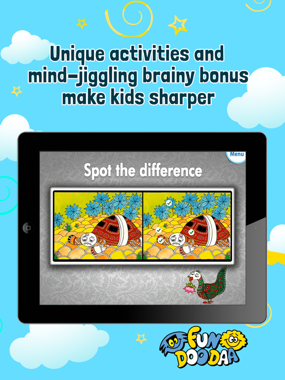 FunDooDaa Books - for Kids iPad screenshot 6 - Book app