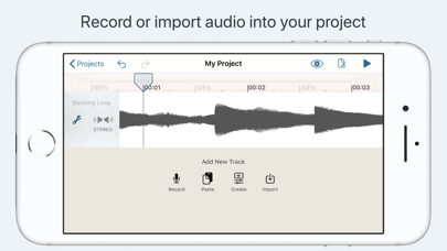 Screenshot #1 pour Hokusai Audio Editor