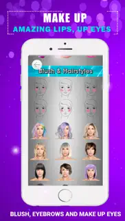 makeup - amazing lips, up eyes iphone images 2