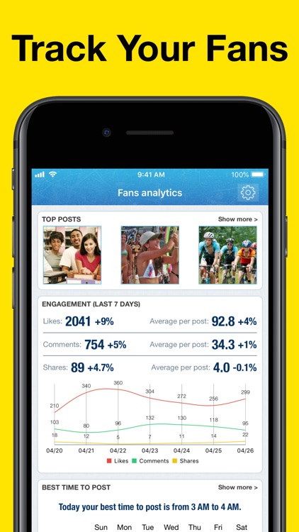 MyTopFans - Social Tracker