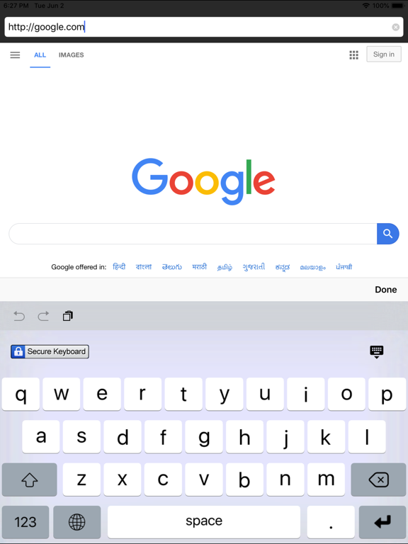 MobileTrust iPad screenshot 2 - Utilities app