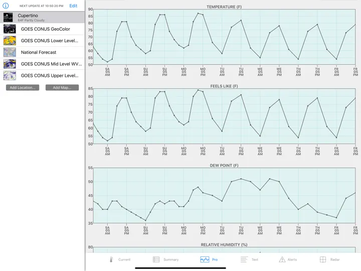Wx For IPad iPhone Screenshot 5