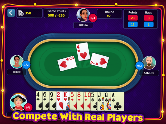 Screenshot #5 pour Spades: Casino Card Game
