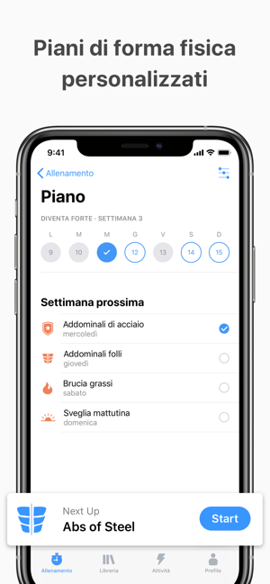 piani di allenamento gratuiti per bruciare i grassi