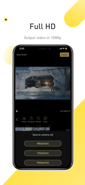 ‎BeeCut-Video Editor Screenshot