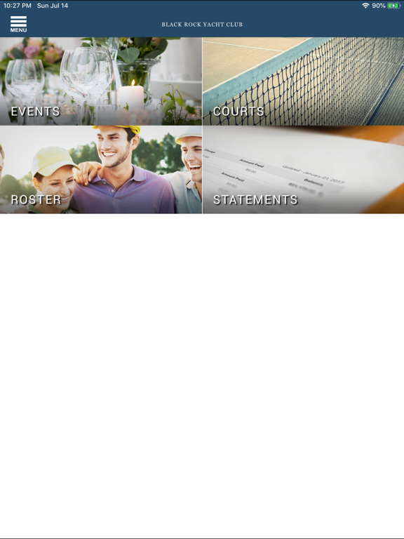 Black Rock Yacht Club iPad screenshot 3 - Lifestyle app