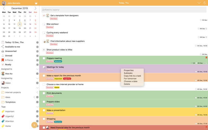 LeaderTask(Organaizer,planner) screenshot 2