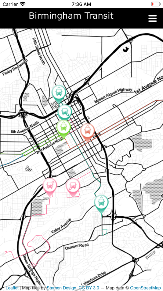 #2. Go Birmingham (iOS) 由: Marcus Dillavou