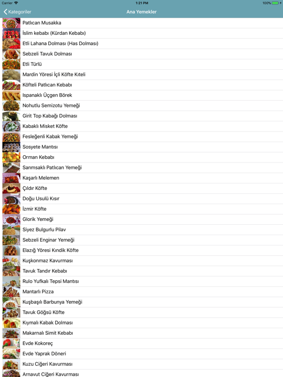 Screenshot #5 pour İnternetsiz Yemek Tarifleri