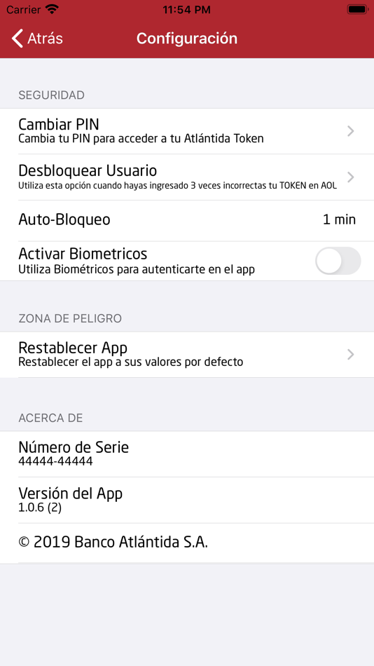 #5. Atlántida Token (iOS) 由: Banco Atlantida