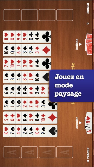 Screenshot #2 pour Solitaire ▻ FreeCell