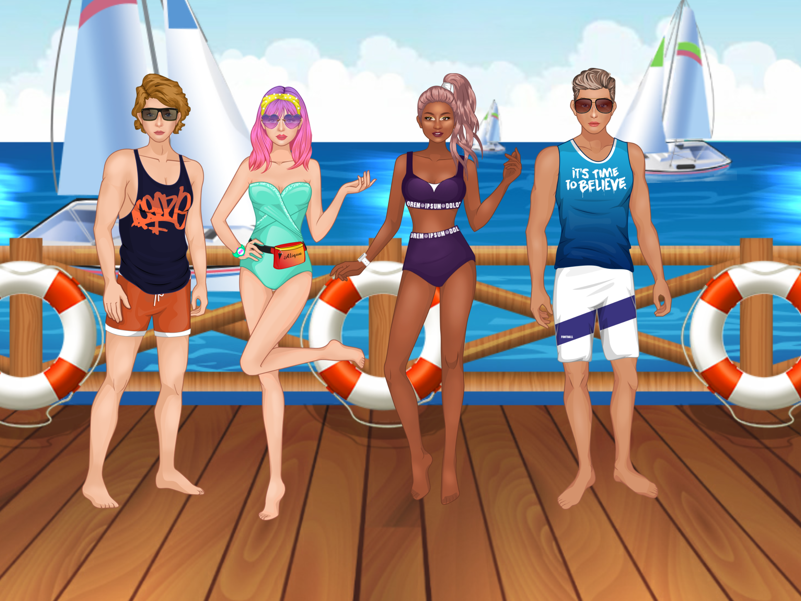 College Sport Team Makeover screenshot 13