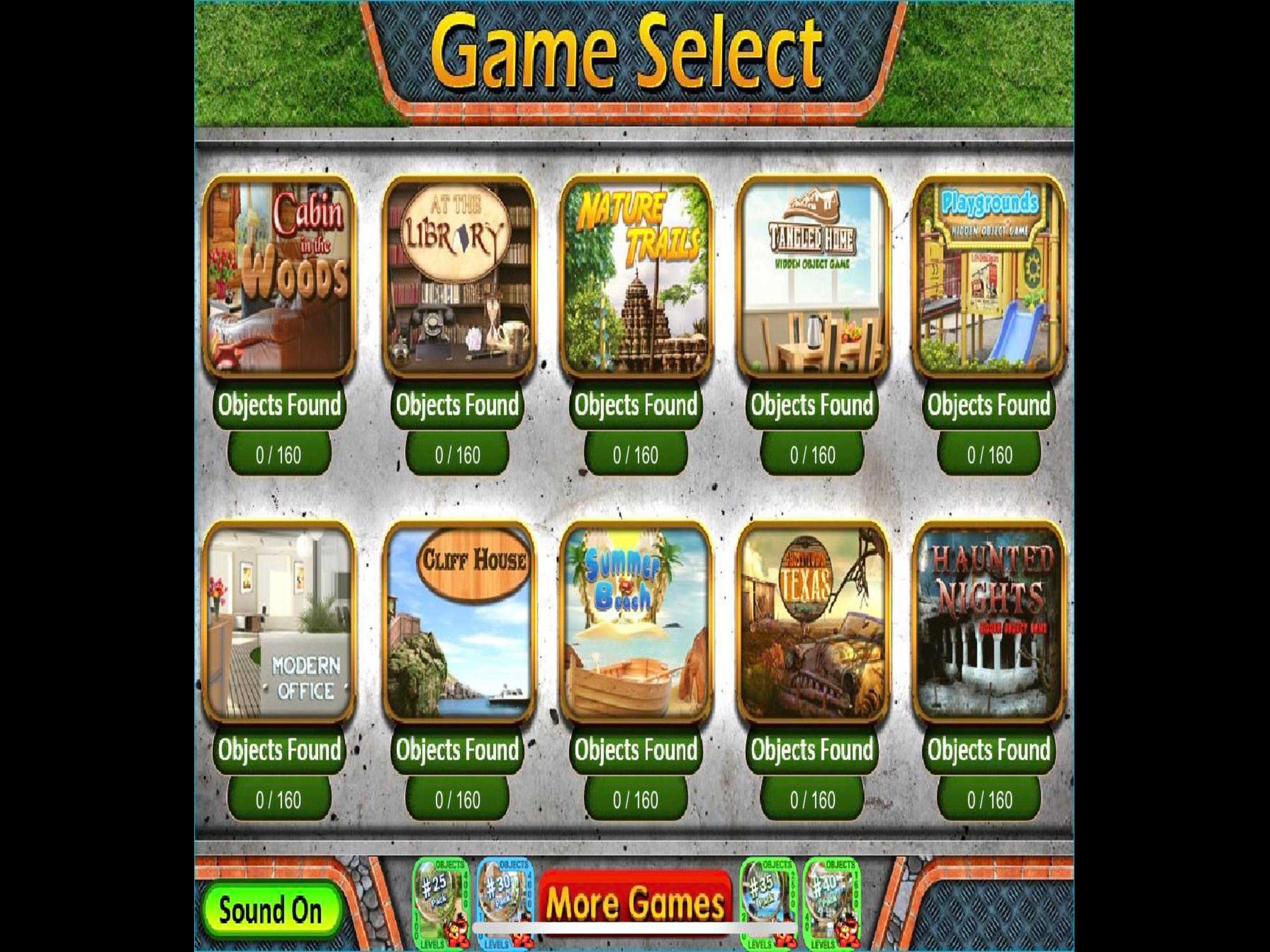 Pack 43 -10 in 1 Hidden Object screenshot 9