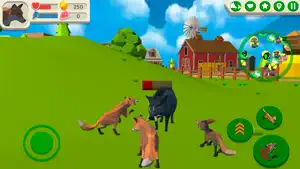 Fox Family - Animal Simulator screenshot 1