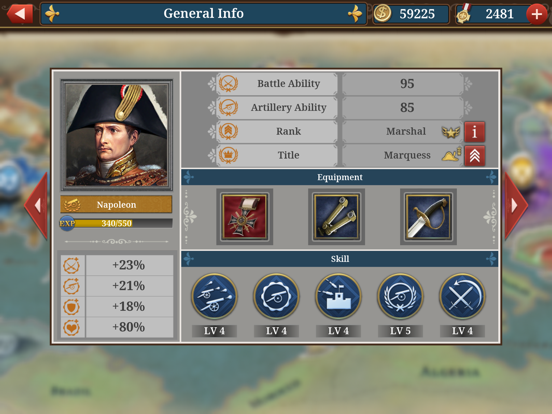 European War 6: 1804 iPad app afbeelding 7