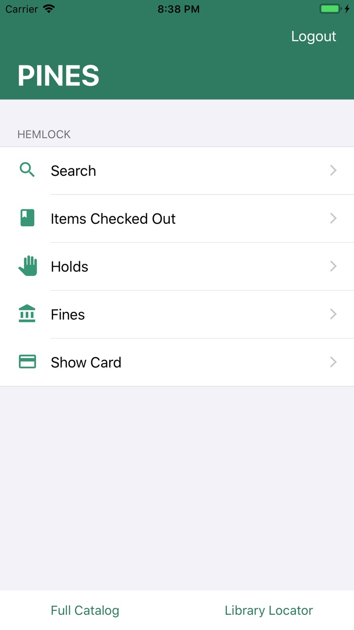 iPhone screenshot