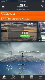 fox 8 weather iphone screenshot 1