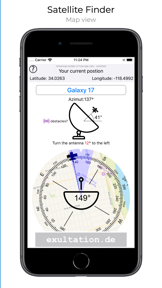 Satellite Finder (Pro) screenshot