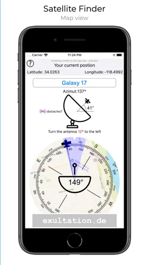 Satellite Finder (Pro) screenshot 2