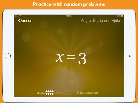 Algebra Touch screenshot 3