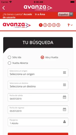 Avanzabus screenshot 3