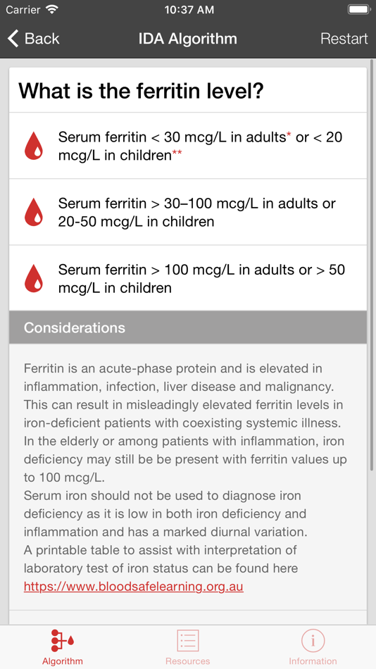 #3. IDA Algorithm (iOS) 게시자: Department for Health and Wellbeing