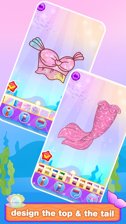 Mermaid Princess Makeup Design