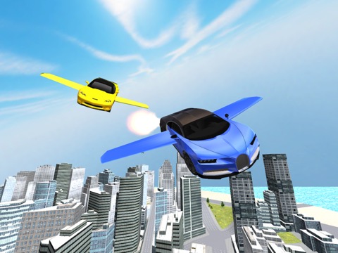 Flying Car Racing Simulatorのおすすめ画像7