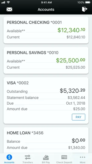 Philadelphia FCU Mobile screenshot 2