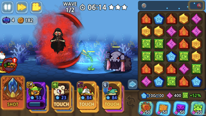 Puzzle Defense: Match 3 Battle Screenshot