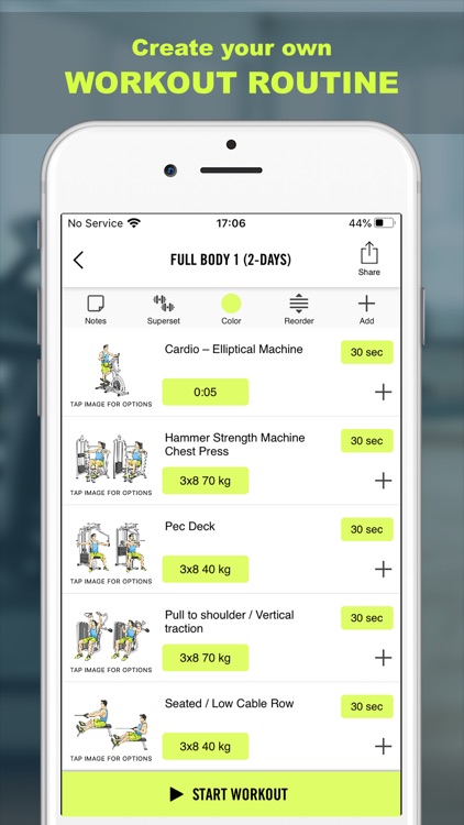 Gym Life - Workout Planner screenshot-3