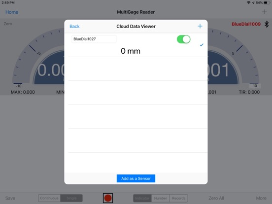 MultiGage Reader iPad screenshot 4 - Productivity app
