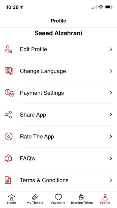 EZTickets Screenshot