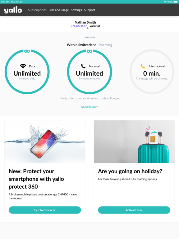 yallo iPad screenshot 1 - Utilities app