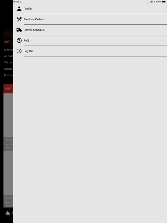 N&R Butchery iPad screenshot
