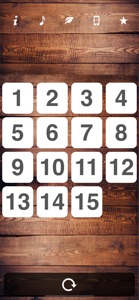 15 Puzzle Sliding Number Game screenshot #1 for iPhone