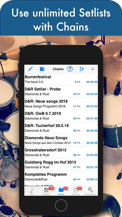 DrumSetlist Manager screenshot-3