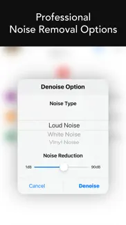 denoise audio - remove noise iphone screenshot 3