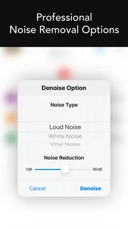 Game screenshot Denoise Audio - Remove Noise hack